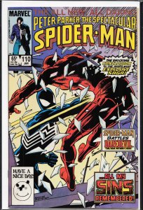 The Spectacular Spider-Man #110 (1986) Spider-Man