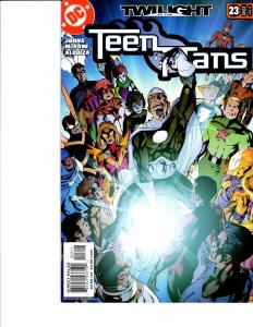 Lot Of 2 DC Comic Books Twilight of the Teen Titans #23 and Hercules #6  ON3