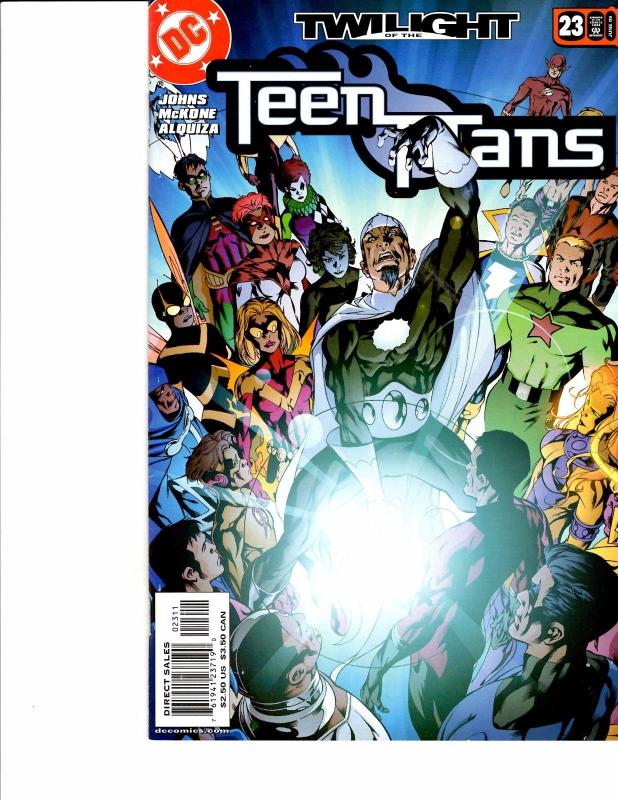 Lot Of 2 DC Comic Books Twilight of the Teen Titans #23 and Hercules #6  ON3