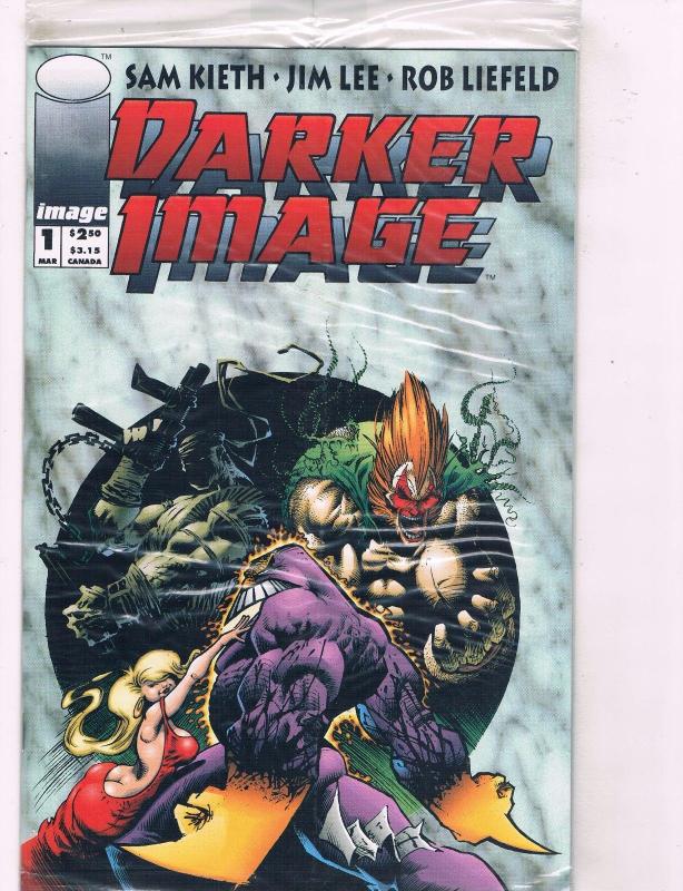 Darker Image # 1 VF Sealed In Poly Bag Image Comic Book Jim Lee HJ1