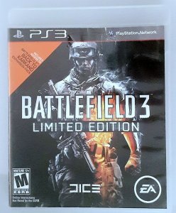 Battlefield 3 Limited Ed. Sony PS3 Video Game Comics Toy Collectibles Sold As-Is