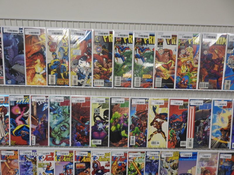 Huge Lot 160+ Comics W/ Hulk, Captain America, Spider-Man, +More! Avg VF