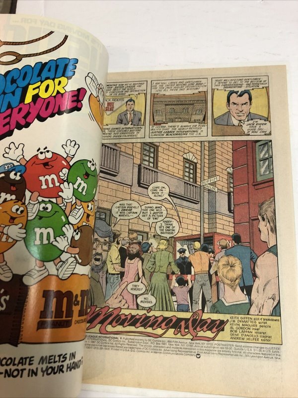 Justice League (1987)(DC) # 8 (NM) | Canadian Price Variant CPV