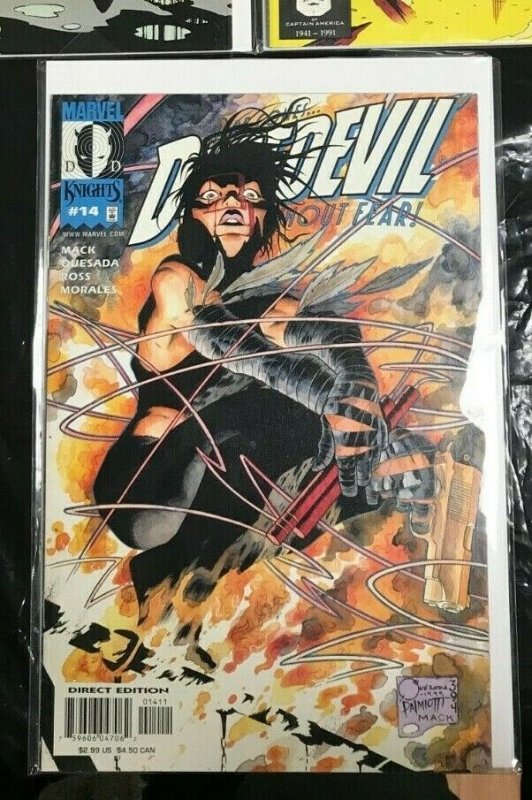 DAREDEVIL 3PC LOT (VF) ANNUAL #6+7!! DAREDEVIL #14!! 1990-2001