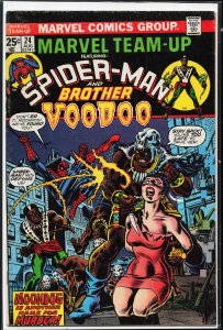 Marvel Team-Up #24 (1974) Brother Voodoo [Key Issue]