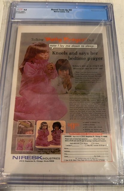 Marvel Team-Up #65  (1978) first app of Capt Britain -Claremont