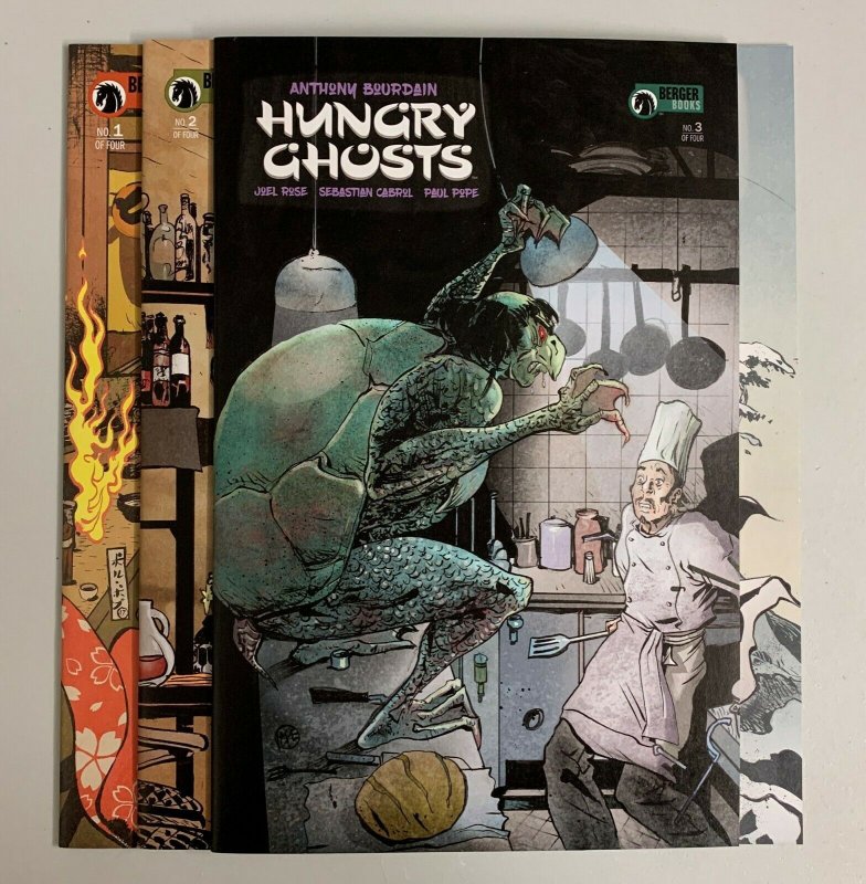 Hungry Ghosts #1-4 Set (Dark Horse 2018) 1 2 3 4 Anthony Bourdain (9.0+) 