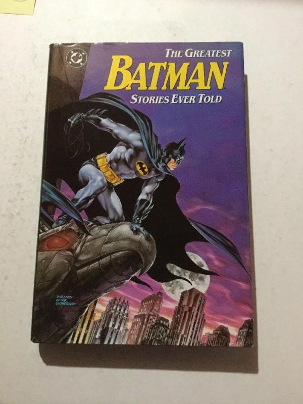 Batman The Greatest Stories Ever Told TPB 1st Print HC DC comics