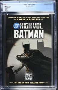 ACTION COMICS #1087 DC COMICS 2025 DAVID TALASKI VARIANT CGC 9.8 NM
