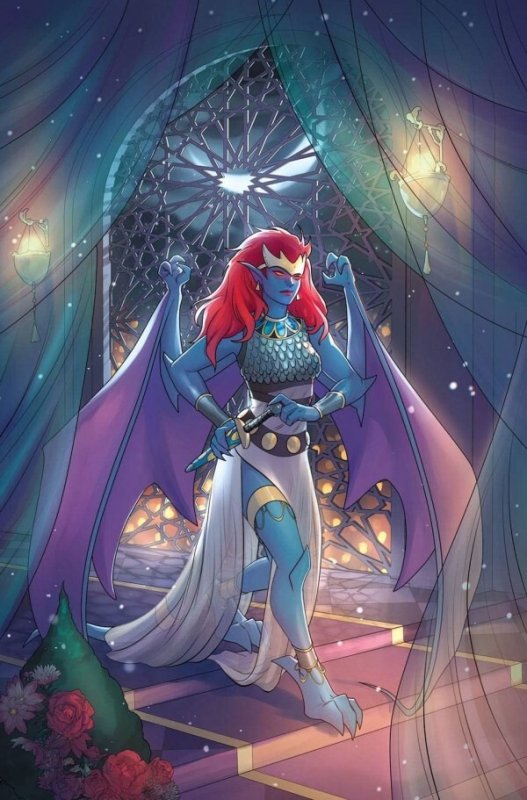 GARGOYLES DEMONA (2025) #4 COVER F MEGHAN HETRICK LTD VIRGIN (NEAR MINT)