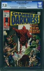 Chamber of Darkness #2 (1969) CGC 7.0 FVF