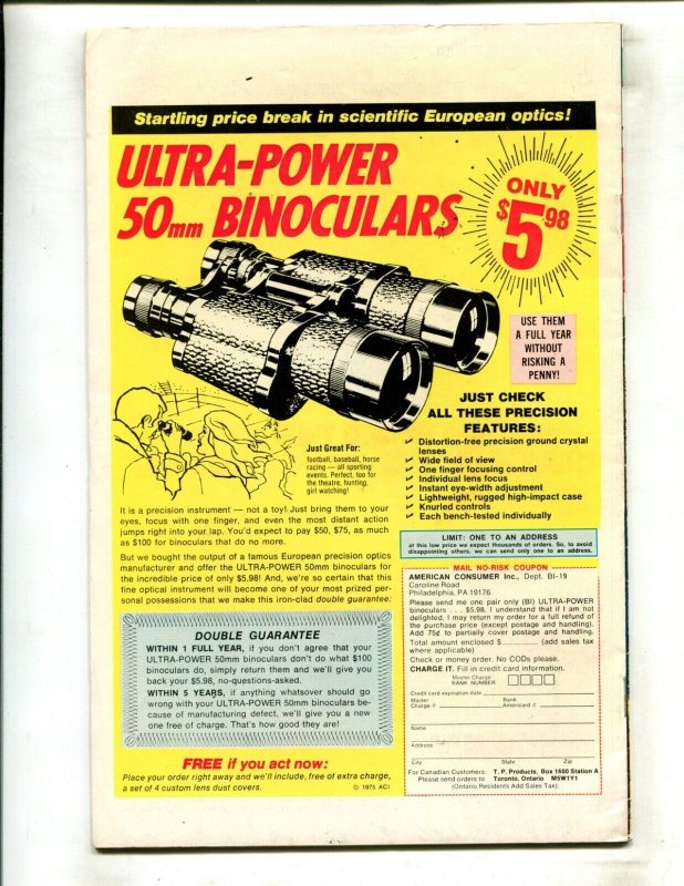 MARVEL PREMIERE #24 (5.0) IRON FIST!! 1975