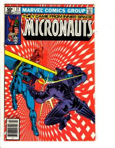 Lot Of 7 Micronauts Marvel Comic Books # 24 25 26 27 28 29 30 Inner Space RJ6