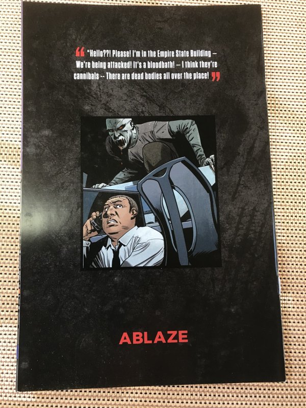 VAMPIRE STATE BUILDING #1 : Ablaze 2019 VF/NM; NYC horror, Charlie Adlard art