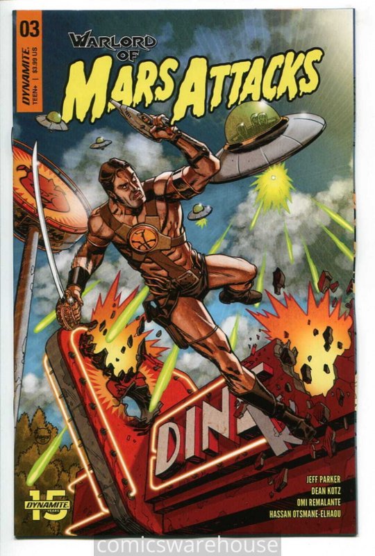 WARLORD OF MARS ATTACKS (2019 DYNAMITE) #3 BMB9KM