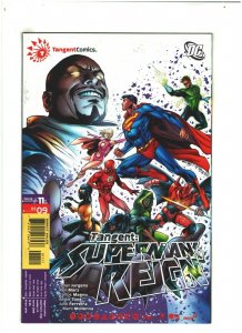 Tangent: Superman's Reign #11 NM- 9.2 DC Comics 2009 Justice League app.