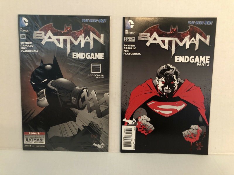 Batman #30 - 38  #36 Factory Sealed Variant  Lot Of 10