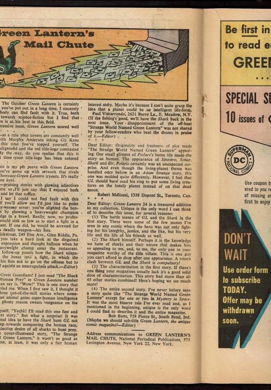 Green Lantern #27 (Mar 1964, DC) VG+