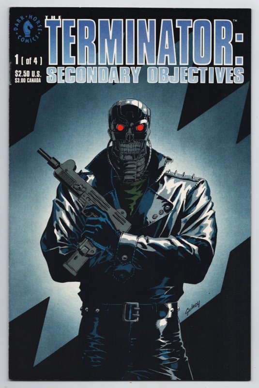 Terminator Secondary Objectives #1 (Dark Horse, 1991) FN/VF