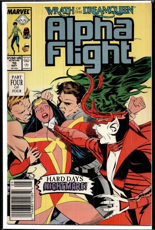 Alpha Flight #70 (1989) Alpha Flight