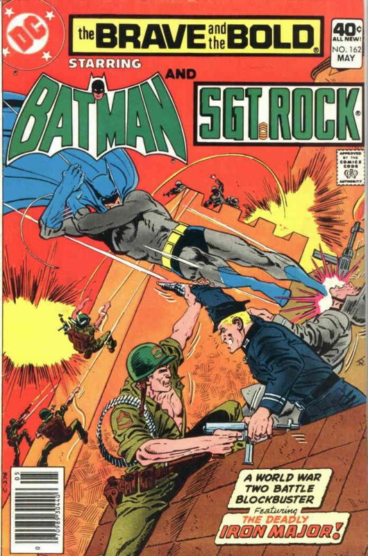 Brave and the Bold, The #162 VF ; DC | May 1980 Batman Sgt. Rock