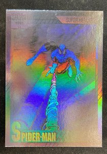 SPIDER-MAN HOLOGRAM CARD 1991 IMPEL EX-MT 6