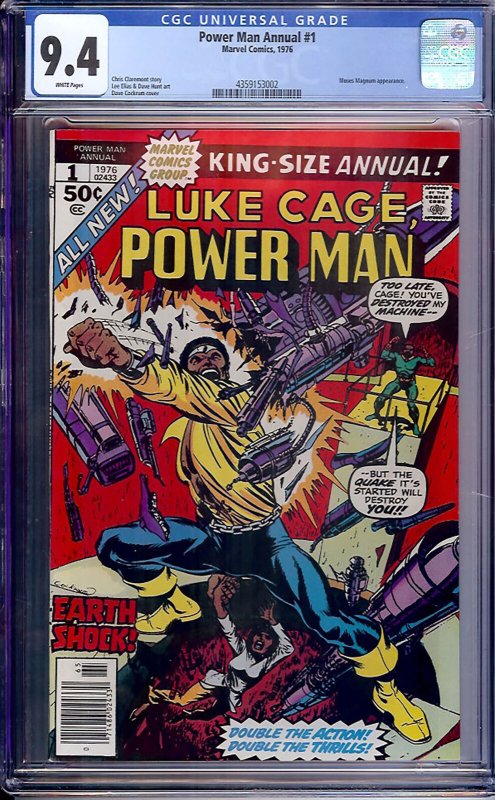 Power Man King Size Annual #1 (Marvel, 1976) CGC 9.4