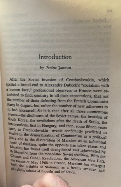 MARXIST ESTHETICS, ARVON, 1973