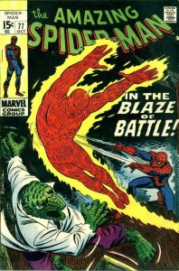 Amazing Spider-Man, The #77 VG ; Marvel | low grade comic Lizard Human Torch