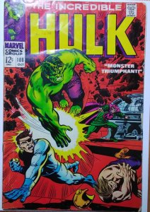 The Incredible Hulk #108 (1968) Nick Fury