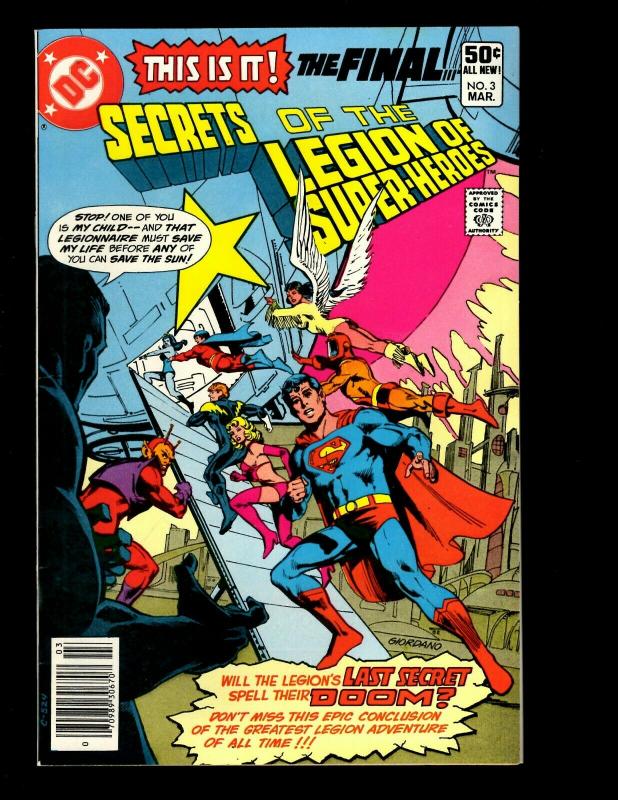 11 DC Comics Secrets of the Legion of Superheroes 1 3 Secret Origins +MORE JF7