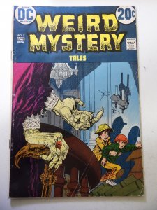 Weird Mystery Tales #5 (1973) GD/VG Condition moisture stains