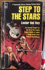 Step to the stars, 1966,Del Rey,1st Print,160p