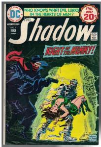 SHADOW (1973) 8 VG Jan. 1975 Frank Robbins