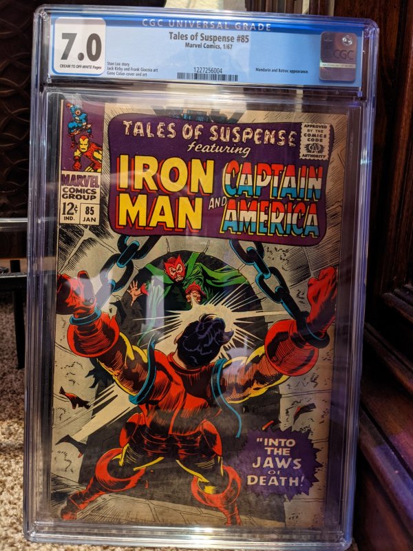 Tales of Suspense #85 (1967) CGC 7.0