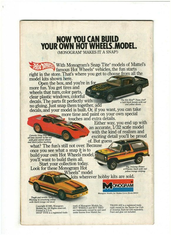 Weird War Tales #110 VG/FN 5.0 DC Comics 1982 Creature Commandos vs. Nazi's