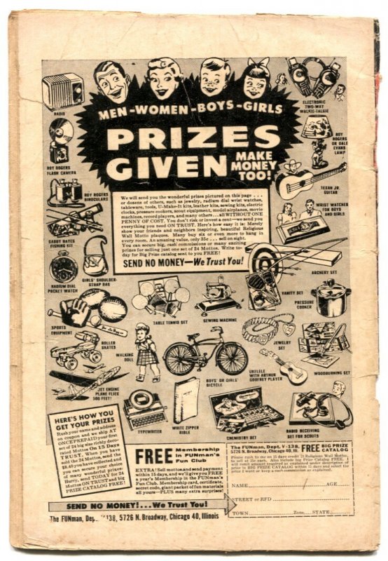 Action Adventure #3 1955- BLOWGUN cover- War comic G