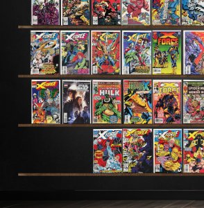 Huge Lot 150+ Comics with X-Force, Uncanny X-Men, Marvel Two In One & More!