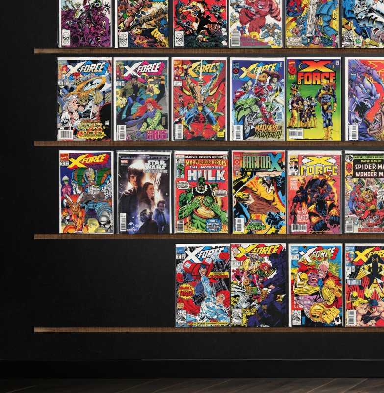 Huge Lot 150+ Comics with X-Force, Uncanny X-Men, Marvel Two In One & More!