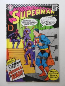 Superman #191  (1966) VG- Condition!