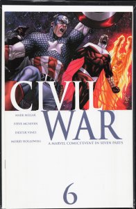 Civil War #6 (2006) Captain America