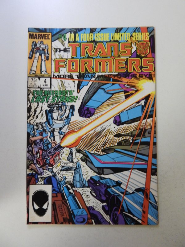 The Transformers #4 (1985) VF condition