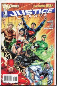 Justice League #1 (2011) Justice League