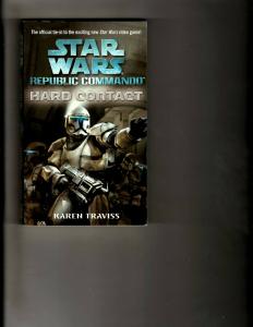 2 Books Star Wars: Republic Commando Hard Contact, Imperial Commando 501st J392