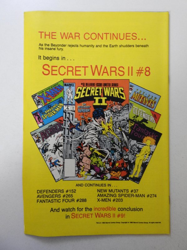 The Vision and the Scarlet Witch #5 Direct Edition (1986) FN+ Condition!