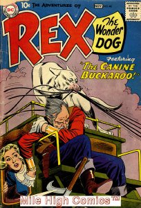 ADVENTURES OF REX THE WONDER DOG (1952 Series) #46 Good Comics Book