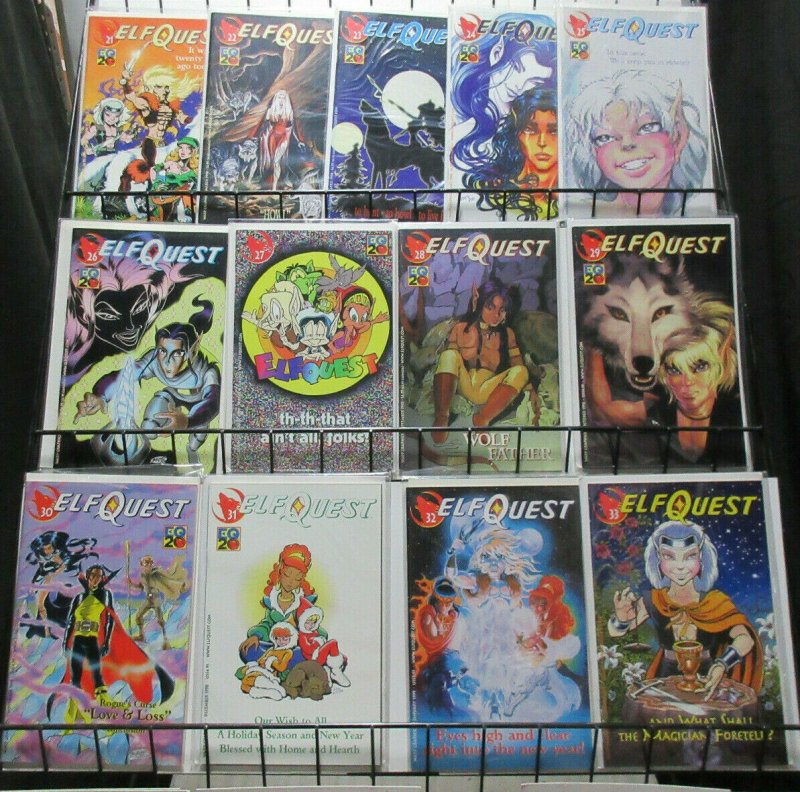 Elfquest (Warp v2 1996) #1-33 Complete Series by Wendy Richard Pini + More