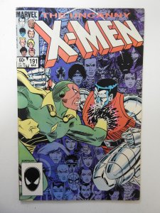 The Uncanny X-Men #191 (1985) VG Condition! Moisture Stain