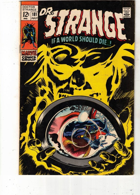 Doctor Strange #181 (1969) VF/NM Full Costume! PRICE DROP! Nightmare! BEANTOWN!