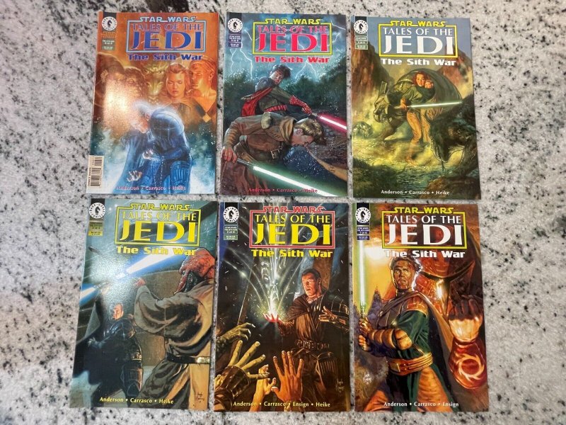 Sith War Tales Of Jedi Star Wars Dark Horse Comics Series #1 2 3 4 5 6 NM 9 MS12